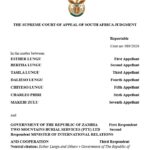 South African Court Rules in Favour of Edgar Lungu’s Family in Burial Dispute