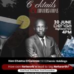 Hon Chamu Chiwanza to headline this year’s Cocktails and Conversations Event