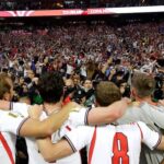 England survive red card to end Mexico’s World Cup dream in Azteca classic